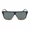 BOBROFF gafas de sol de hombre BFG0032-G11P, rectangulares, polarizadas - negro/gris