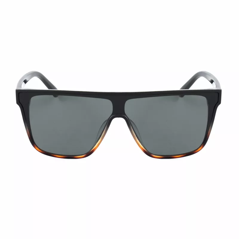 BOBROFF gafas de sol de hombre BFG0032-G11P, rectangulares, polarizadas - negro/gris
