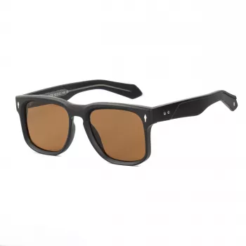 Gafas de sol de hombre BOBROFF diseño cuadrado BFG0016-C2 52mm negro
