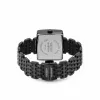 BOBROFF reloj de mujer analógico de cuarzo BF0032 36mm esfera blanca correa de piel negra