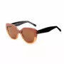 Gafas de sol de mujer BOBROFF BFG0001-C4P - montura rectangular de plástico, lentes de policarbonato grises UV400, 54/20/149 mm