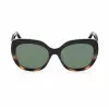 BOBROFF Gafas de sol para mujer BFG0001-C2P - Lentes grises, montura de plástico, protección UV400