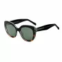 BOBROFF Gafas de sol para mujer BFG0001-C2P - Lentes grises, montura de plástico, protección UV400