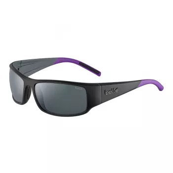 Gafas deportivas unisex Bolle BS026011-S 63/17/130 mm negro mate TNS gris