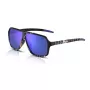 Gafas de sol unisex Bolle BS030008, montura negra mate, lentes grises, 60/10/140 mm