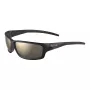 Bolle BS041007 Gafas Deportivas Unisex - Lentes Grises TNS, Montura Negro Mate