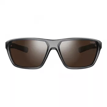 Gafas deportivas unisex BOLLE BS045002-S - montura negra mate, lentes grises tintadas, 63/15/130 mm