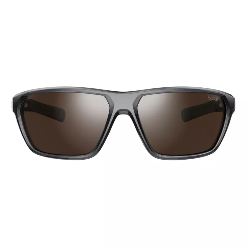 Gafas deportivas unisex BOLLE BS045002-S - montura negra mate, lentes grises tintadas, 63/15/130 mm