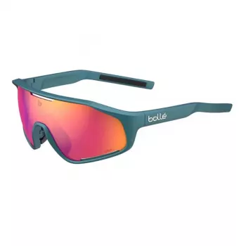 Gafas de sol Bolle Shifter BS010014 Negro Mate Phantom Marrón Rojo NXT Photochromic Unisex