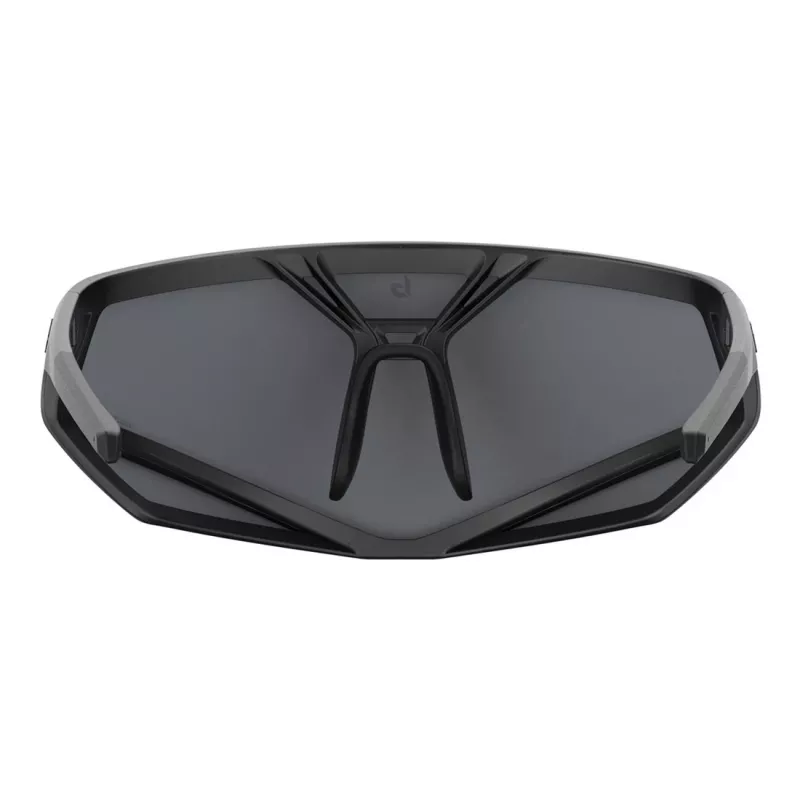 Bolle Gafas de sol unisex BS033002 - montura negra mate, lentes grises, 155 mm