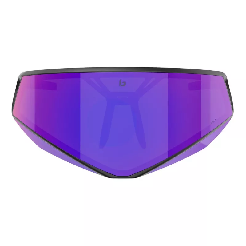 Bolle Gafas de sol unisex BS033002 - montura negra mate, lentes grises, 155 mm