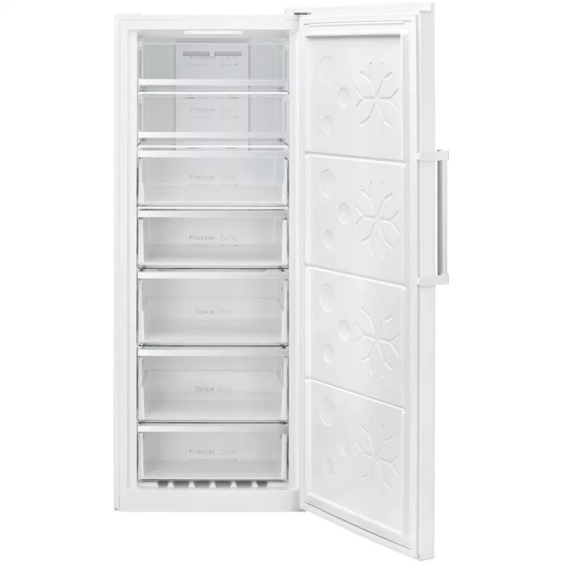 Bomann GSVS 7365 congelador/refrigerador vertical convertible 2en1 blanco