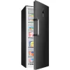 BOMANN GSVS 7365 Congelador vertical convertible SmartSteel Dark acero inoxidable 360L NoFrost