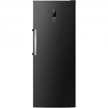 BOMANN GSVS 7365 Congelador vertical convertible SmartSteel Dark acero inoxidable 360L NoFrost