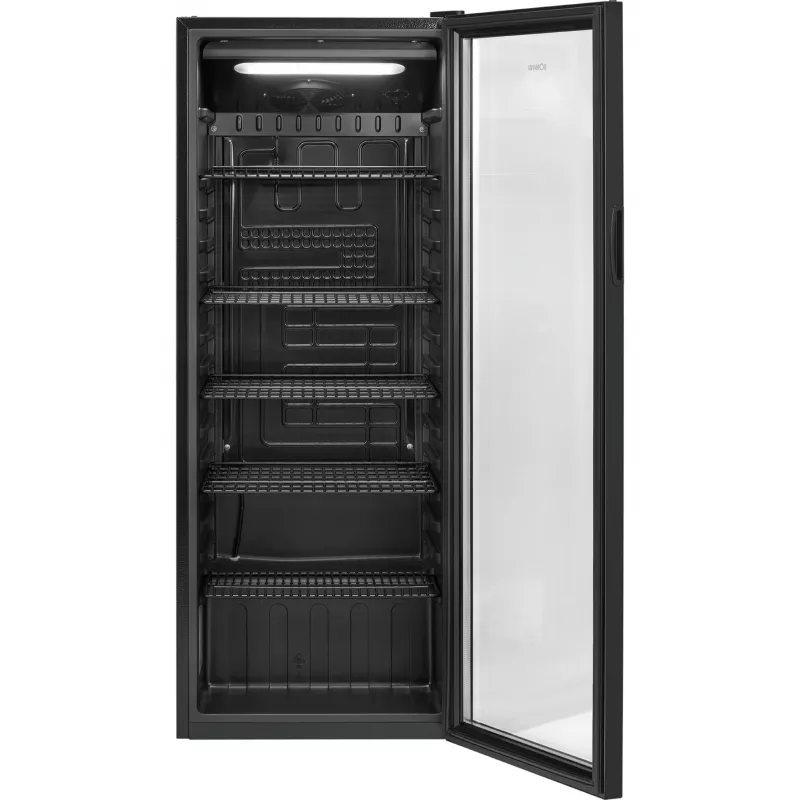 Bomann KSG 7292 Frigorífico con puerta de cristal 143 cm blanco