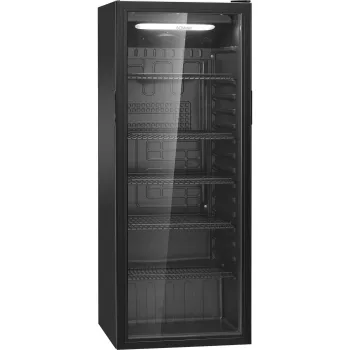 Bomann KSG 7292 Frigorífico con puerta de cristal 143 cm blanco