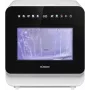 Bomann TSG 5702 lavavajillas de sobremesa blanco con depósito de agua de 5L, 2 cubiertos, 6 programas, clase energética F