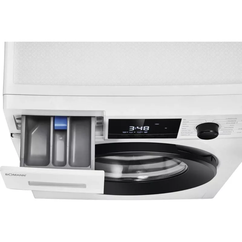 BOMANN WA 7111 Lavadora de carga frontal, 7 kg, 1400 rpm, blanco