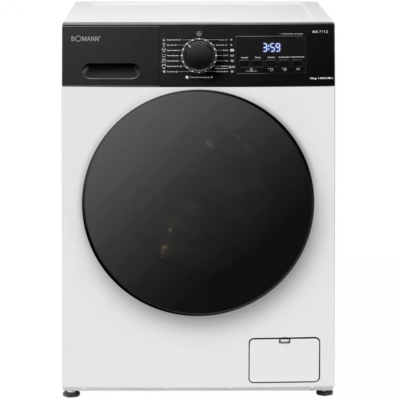 BOMANN WA 7112 Gofrera, blanco/negro