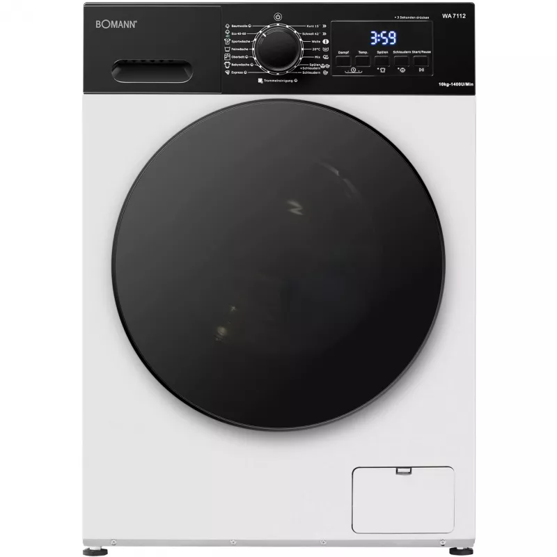 BOMANN WA 7112 Gofrera, blanco/negro