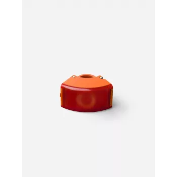 Luz trasera para bicicleta BOOKMAN Curve 37 lúmenes USB recargable con visibilidad de 180°, IP44, montaje sin herramientas, negra