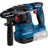 Bosch 18V Professional Set Martillo perforador GBH 18V-22 + Taladro atornillador GSR 18V-45 - (azul/negro, 2x batería Li-Ion 4.0Ah, broca para martillo y juego de puntas, bolsa de herramientas) (0615V0003D)