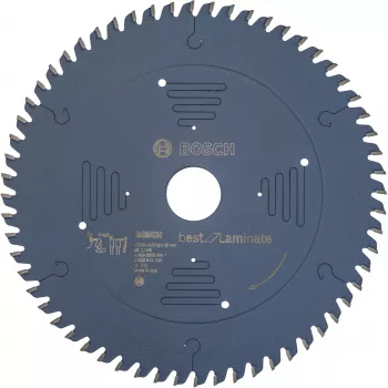 Bosch 2608642133 Optiline Wood Disco de sierra circular 216 mm 60 dientes HLTCG para laminado