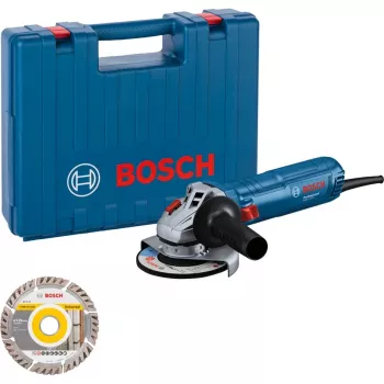 Bosch amoladora angular GWS 12-125 Professional + disco de corte diamantado azul 1.200 W (06013A6102)