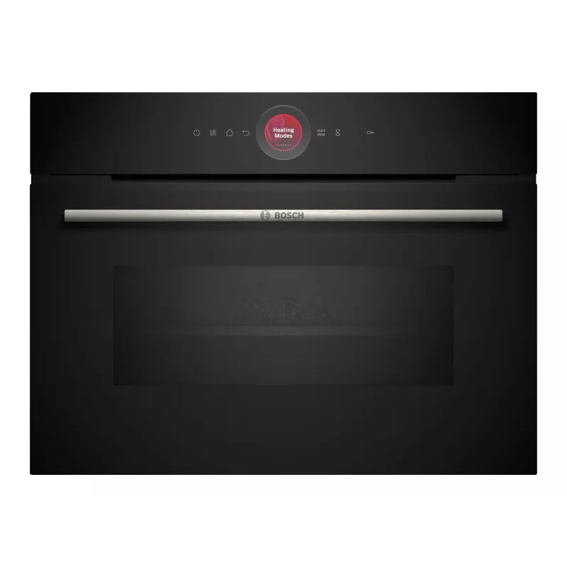 Bosch CMG7241B1 horno compacto con microondas, 45L, 900W, negro