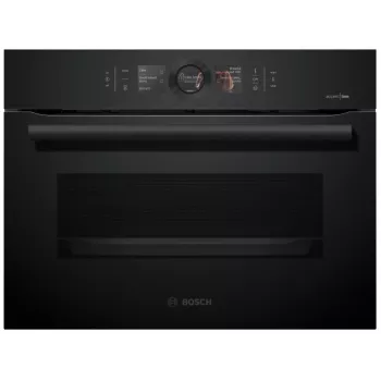 Bosch CSG856RC7 horno compacto de empotrar con función de vapor, 47L, Touch Control, Home Connect