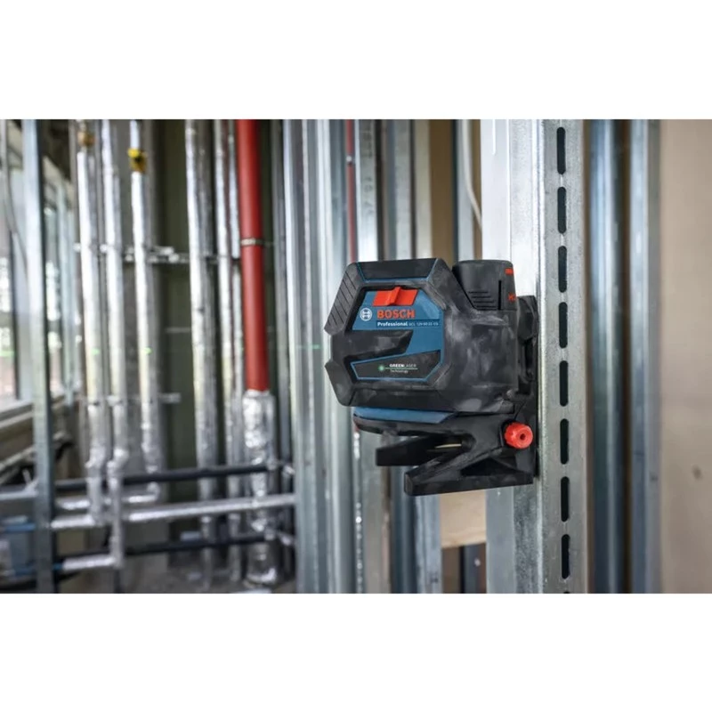 Bosch GCL 12V-50-22 CG Professional set láser combinado con soporte RM 20, trípode BT 150, batería 2,0Ah, cargador y L-BOXX 0601066S01