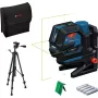 Bosch GCL 12V-50-22 CG Professional set láser combinado con soporte RM 20, trípode BT 150, batería 2,0Ah, cargador y L-BOXX 0601066S01