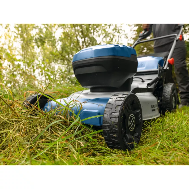 Bosch GRA 18V2-46SP Professional Cortacésped a batería solo, 36V (2x18V), azul, sin batería ni cargador