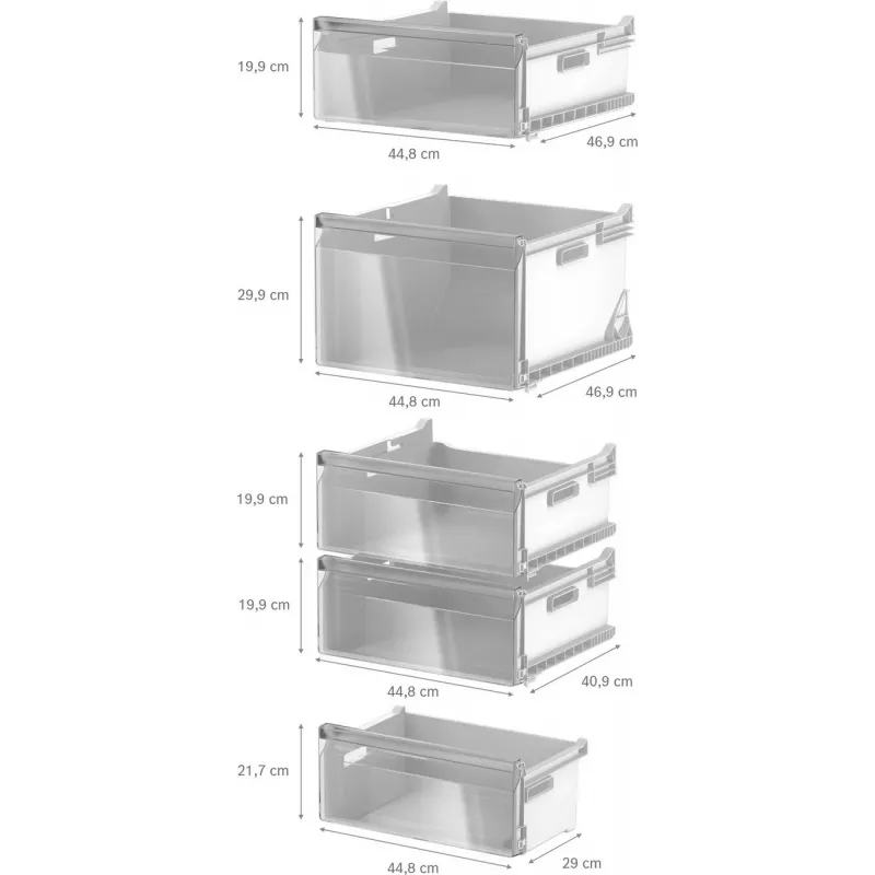 Bosch GSN36VCCG congelador independiente, NoFrost, 242 L, clase energética E, acabado inox