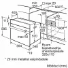Bosch HBF113BR1S horno eléctrico integrable, 66L, acero inoxidable