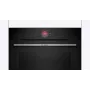 Bosch HBG7341B1 Series 8 Horno eléctrico integrable, 71L, autolimpieza por pirólisis, negro, 60 cm