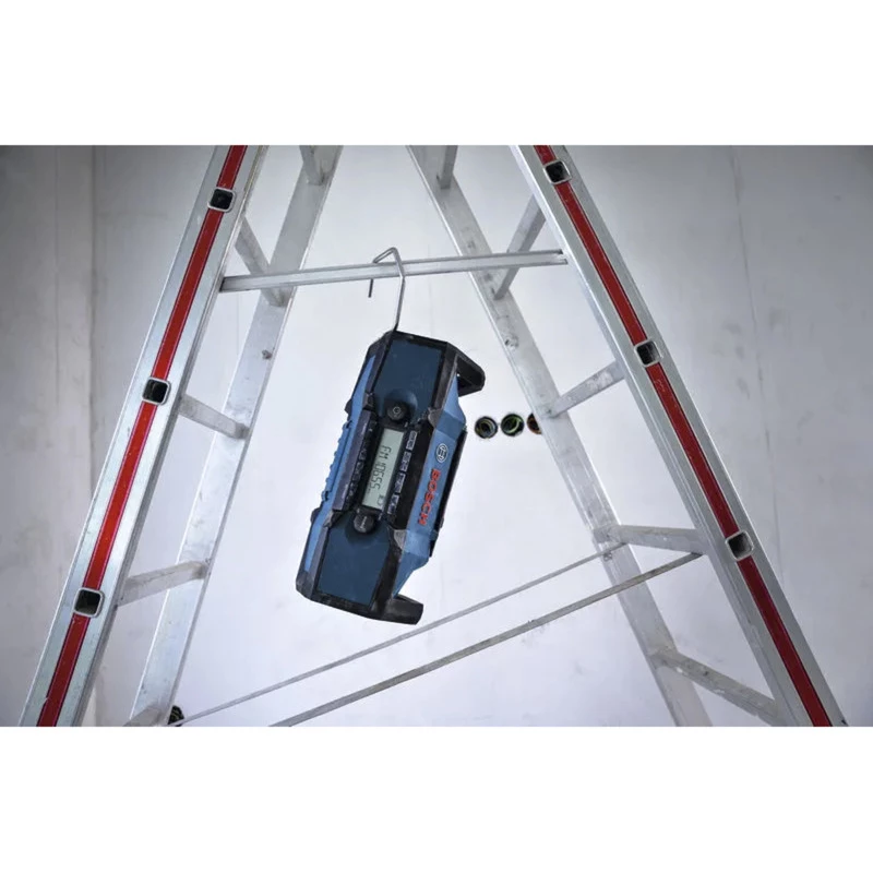 BOSCH HEAVY DUTY GPB18V-3C Professional Radio FM Bluetooth (Azul/Negro, dispositivo sin batería)