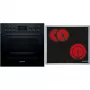 Bosch HND211LB2 conjunto de horno de empotrar y placa de inducción negro (HEF113BB0 + NKN645GA2E)