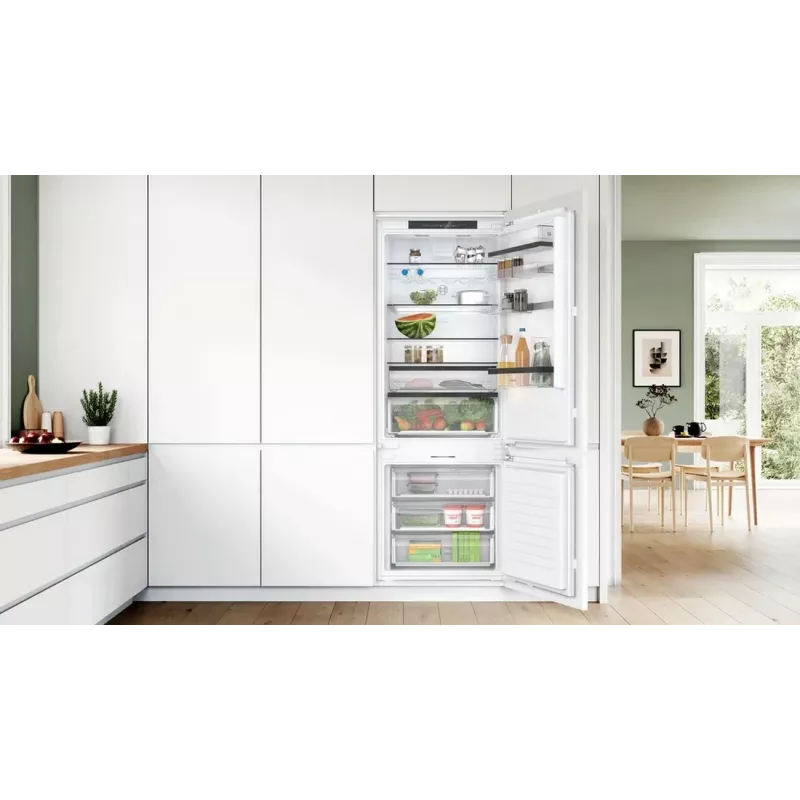 Bosch KBN96SDD0 French Door Frigorífico-congelador con NoFrost, 605L, clase energética D, Acero inoxidable/Plata