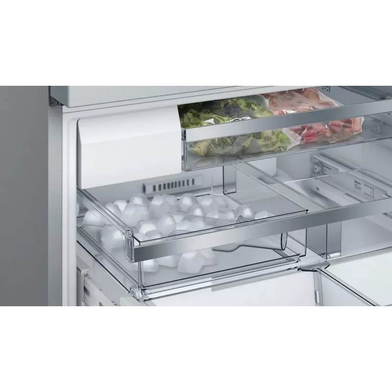 Bosch KFF96PIEP frigorífico-congelador French Door con VitaFresh pro, NoFrost, dispensador de agua y hielo, 605 L, acero inoxidable