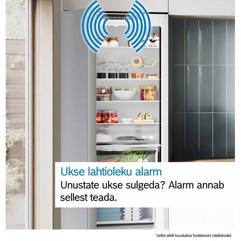 Bosch KIN96ADC0 frigorífico-congelador combinado empotrable, 381 L de capacidad útil total, NoFrost, VitaFresh plus, clase de eficiencia energética C, blanco