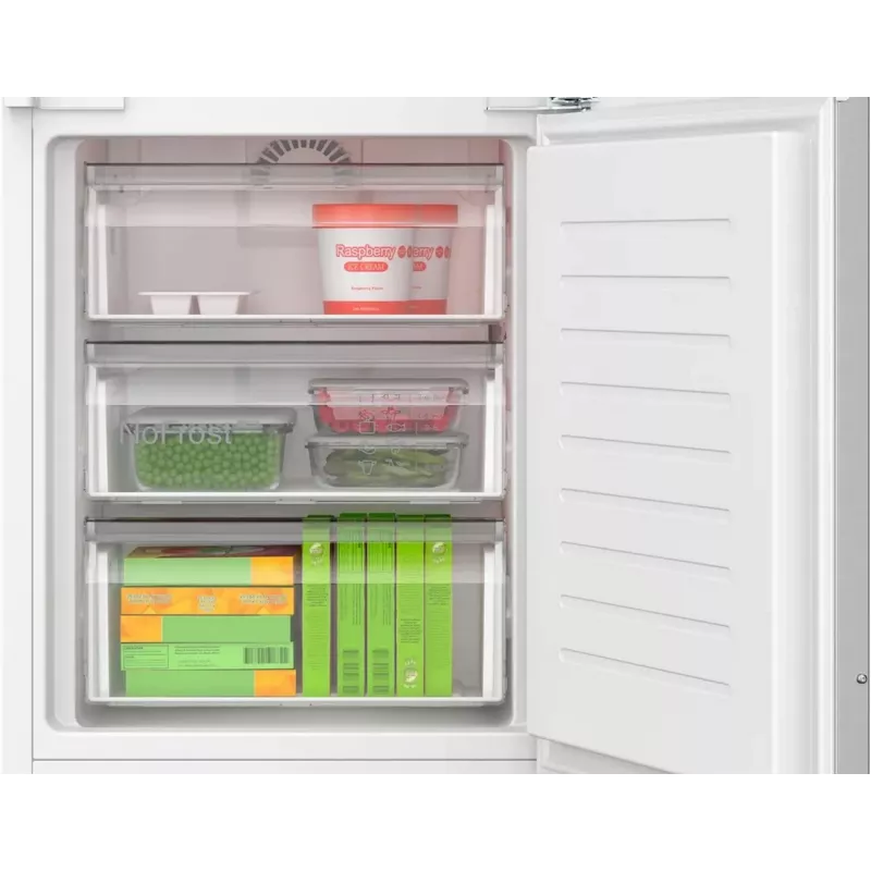 Bosch KIN96SFD0 frigorífico-congelador totalmente integrado con VitaFresh pro 0°C, NoFrost, 387L, clase energética D, 35 dB