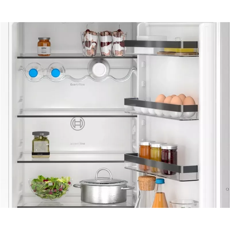 Bosch KIN96SFD0 frigorífico-congelador totalmente integrado con VitaFresh pro 0°C, NoFrost, 387L, clase energética D, 35 dB