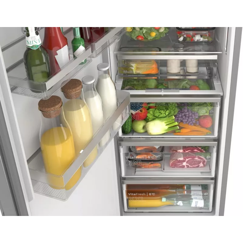 Bosch KSN36AICM Frigorífico-congelador combinado de pie, 302 L, NoFrost, acabado inox, clase de eficiencia energética C
