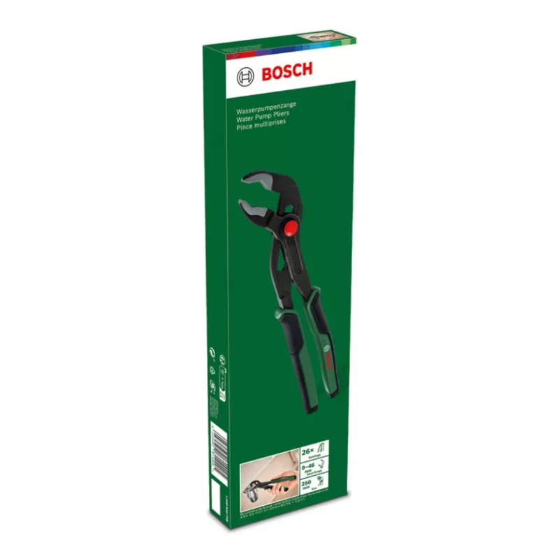 Alicates de bomba de agua Bosch Power Tools 1600A032V9 250 mm (negro/verde)
