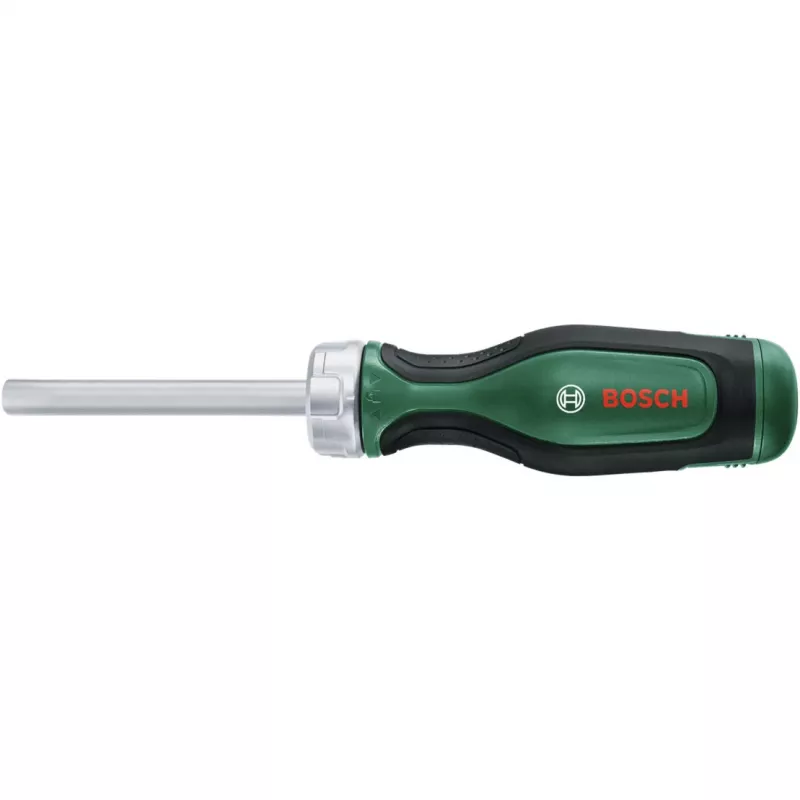 Bosch PowerTools Set de destornillador de carraca con puntas, 13 piezas, par hasta 50 Nm, verde/negro (1600A032V0)