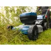 BOSCH POWERTOOLS Cortacésped a batería GRA 18V2-46SP Professional, 36V (2x18V), azul, 2x 5,5 Ah batería de litio, cargador