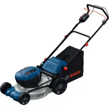 BOSCH POWERTOOLS Cortacésped a batería GRA 18V2-46SP Professional, 36V (2x18V), azul, 2x 5,5 Ah batería de litio, cargador