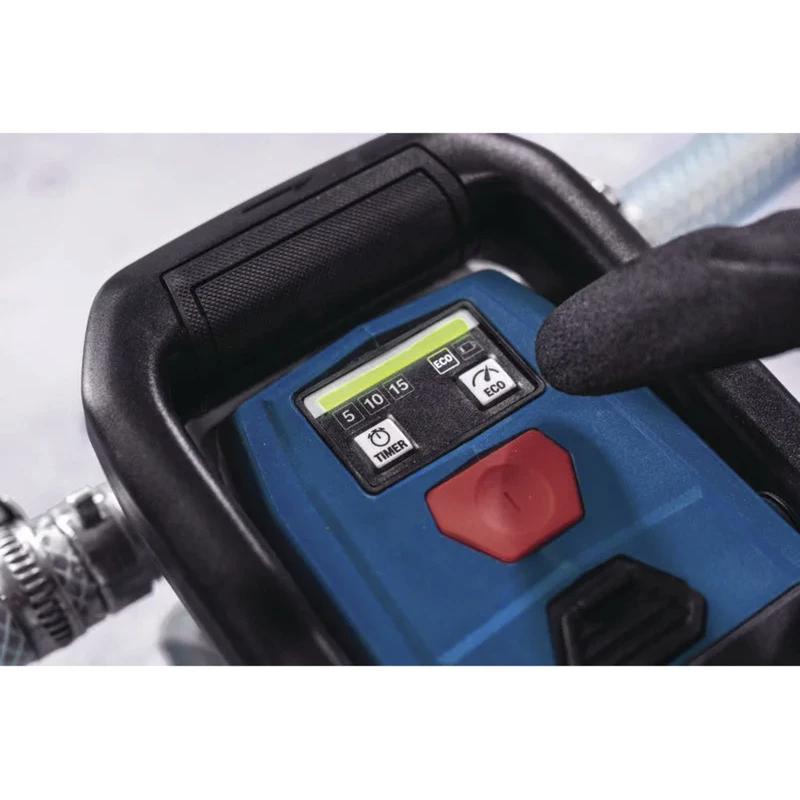 BOSCH POWERTOOLS Bomba de agua a batería GTP 18V-28 Solo, 18V (azul/negro, sin batería, para agua limpia)