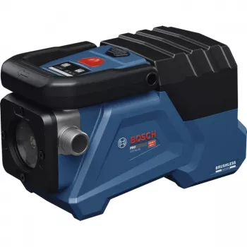BOSCH POWERTOOLS Bomba de agua a batería GTP 18V-28 Solo, 18V (azul/negro, sin batería, para agua limpia)